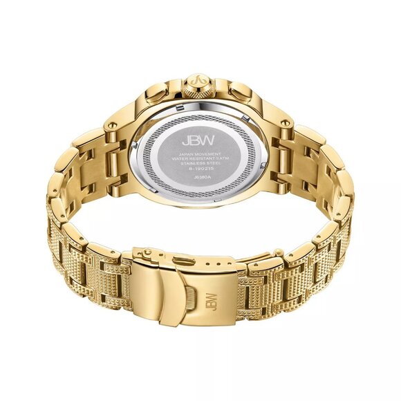 Jbw Men's DiamondWatch in 18k Gold-plated Stainless-steel Watch - Picture 5 of 8